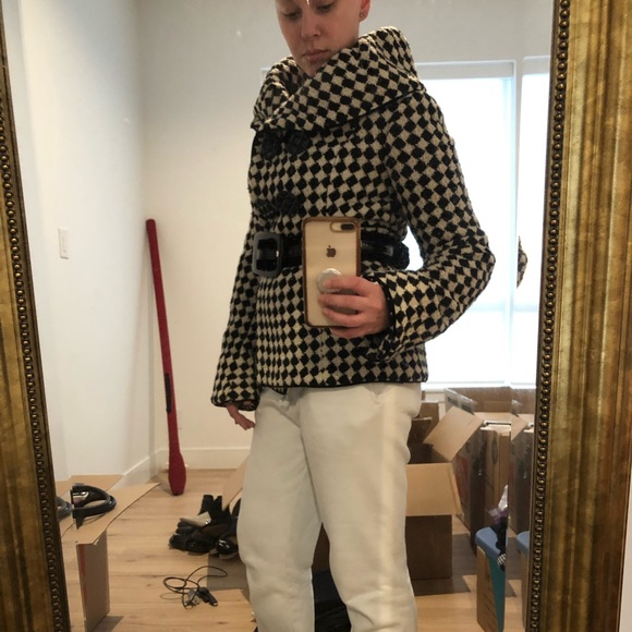 Betsey Johnson Tweed Coat - Picture 2 of 3